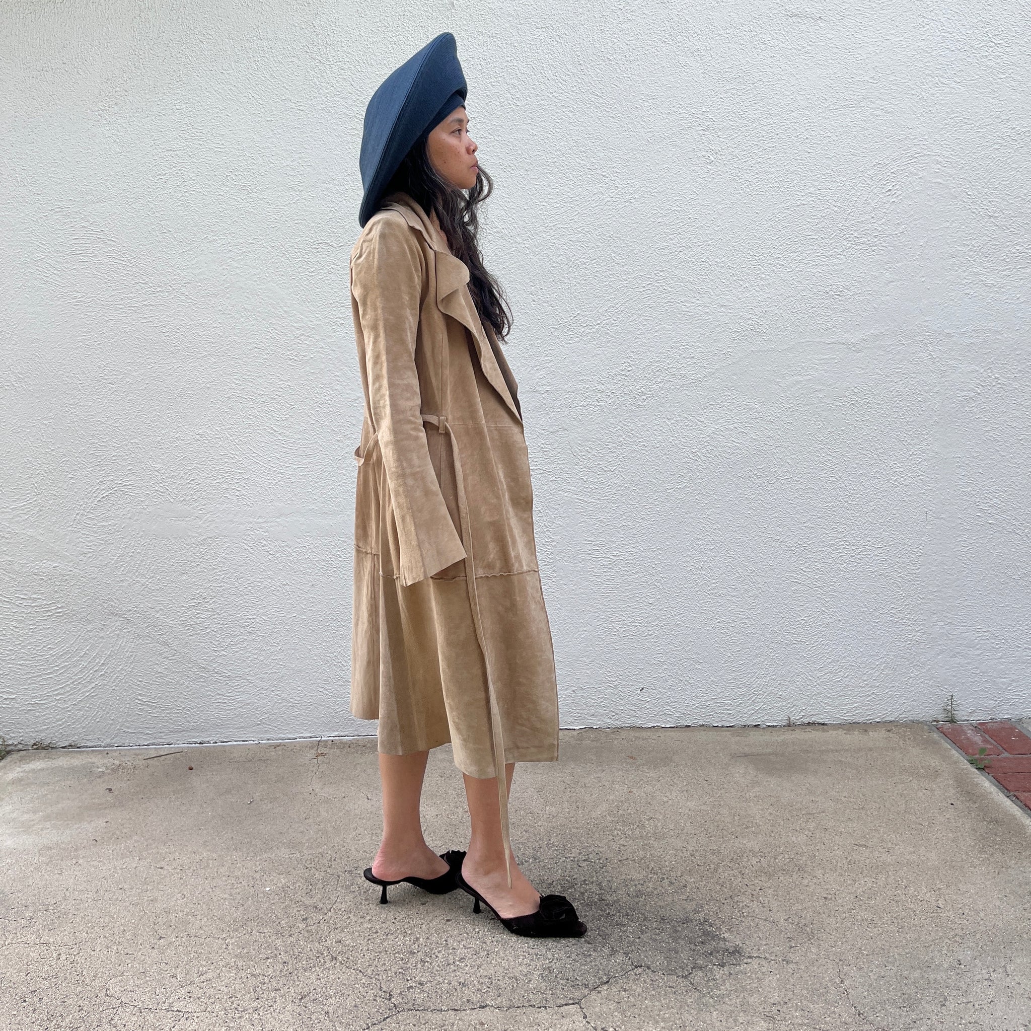 Bisou Bisou Suede Coat