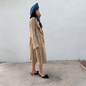 Bisou Bisou Suede Coat
