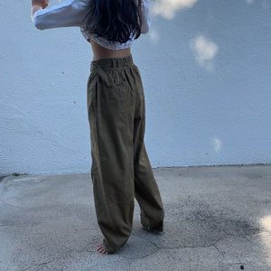 Alberta Ferretti Poplin Pants