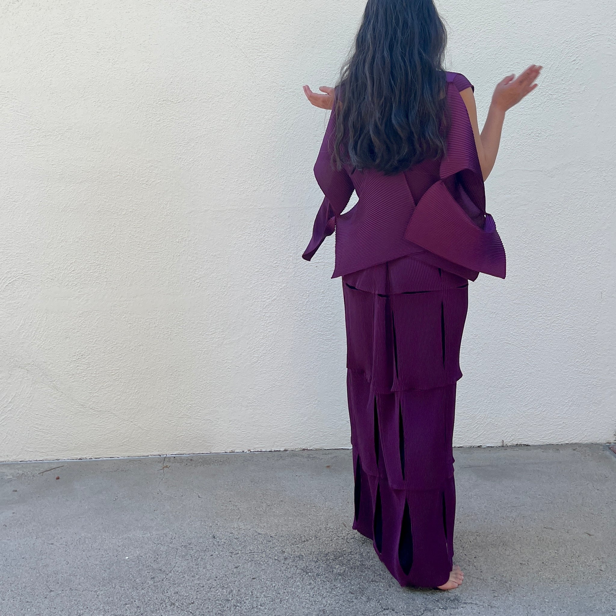 Babette Pleated Set