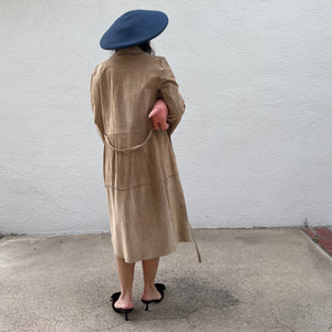 Bisou Bisou Suede Coat