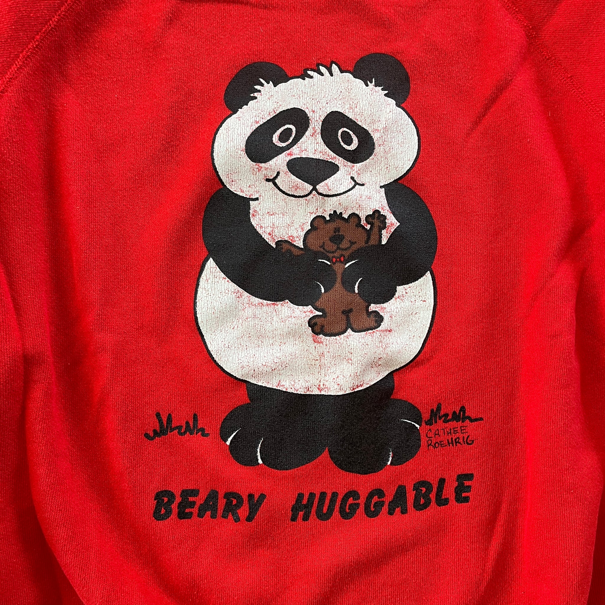 90s Beary Huggable Sweatshirt - M/L