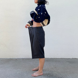 Pinstripe Shorts