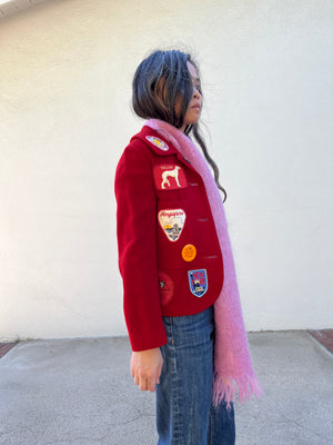 TRS Pendleton Patched Jacket