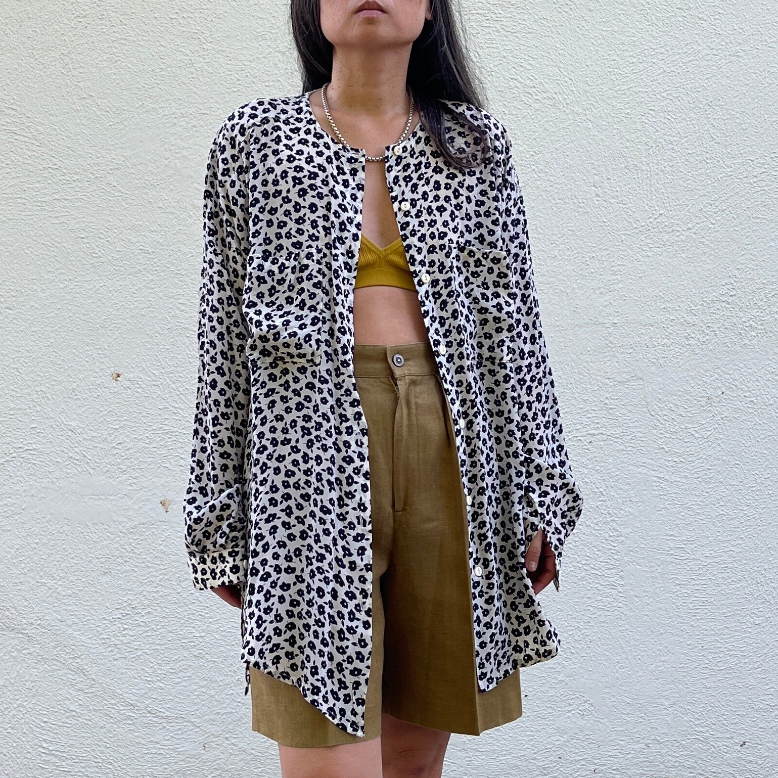 Homemade Silk Blouse