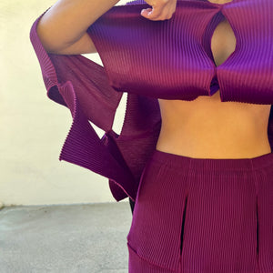 Babette Pleated Set