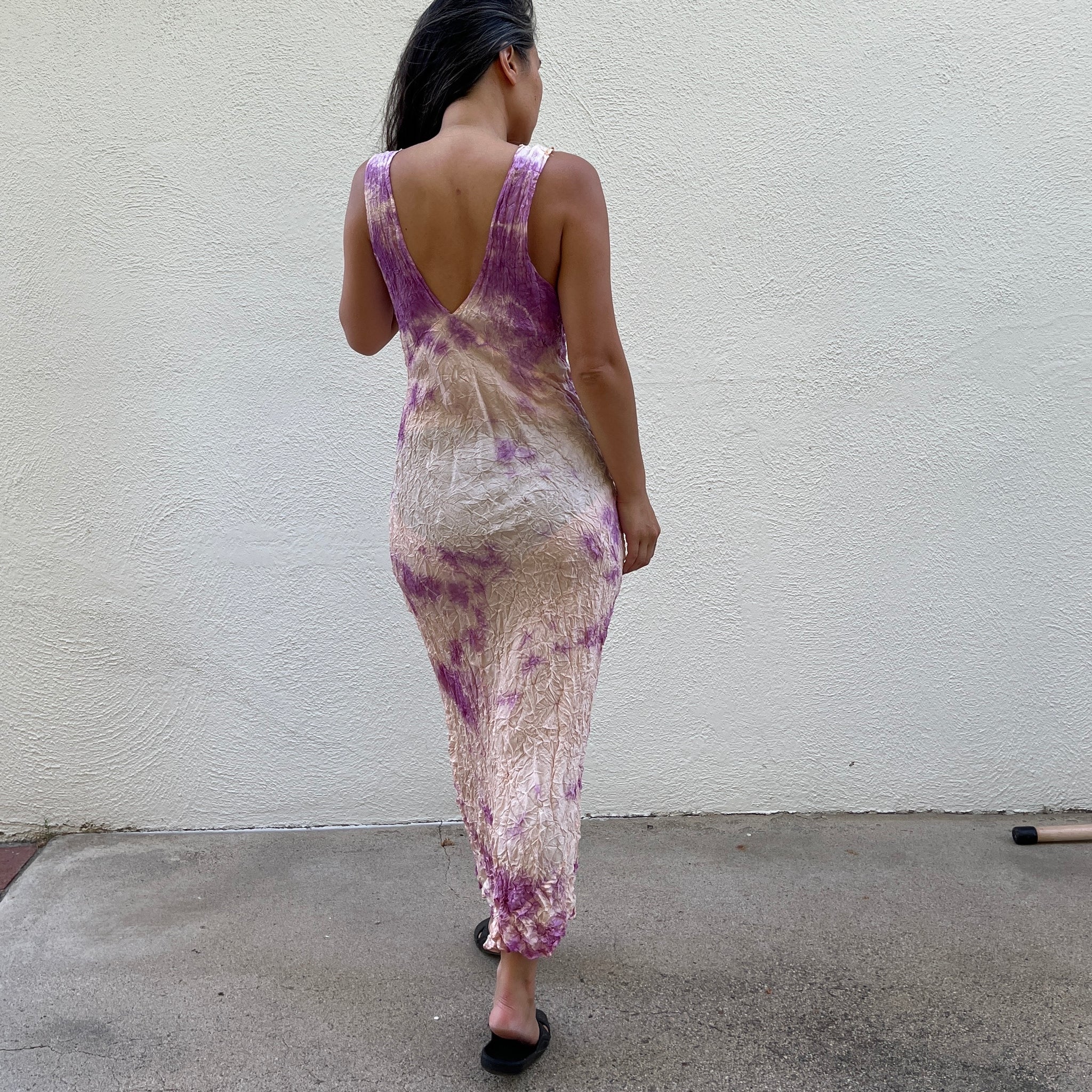 Crinkle Tie Dye Slip