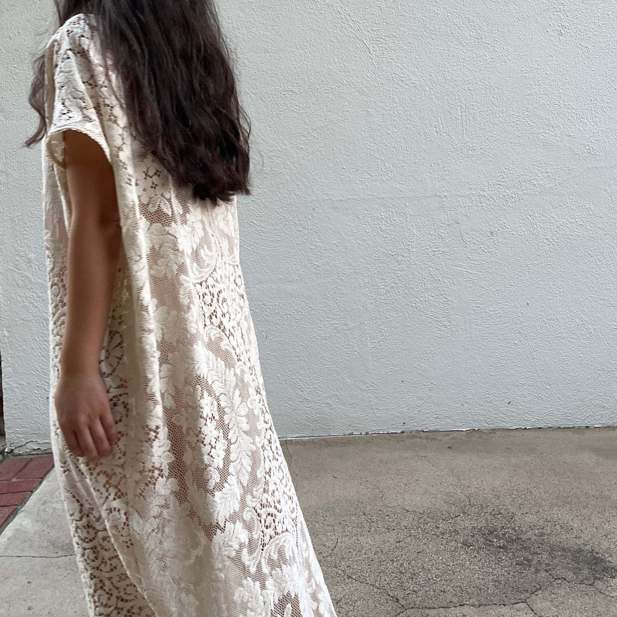 TRS Lace Tablecloth Coverup