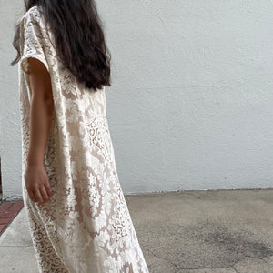 TRS Lace Tablecloth Coverup