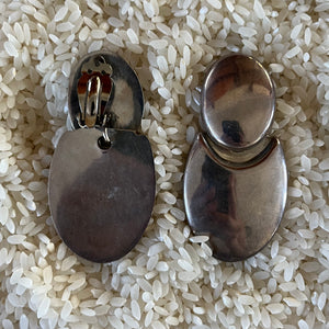 Oval Clip-on Earrings