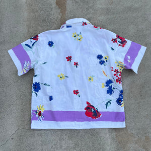 L/XL Tablecloth Shirt - Bouquet
