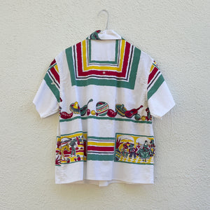 S/M Tablecloth Shirt - Fiesta