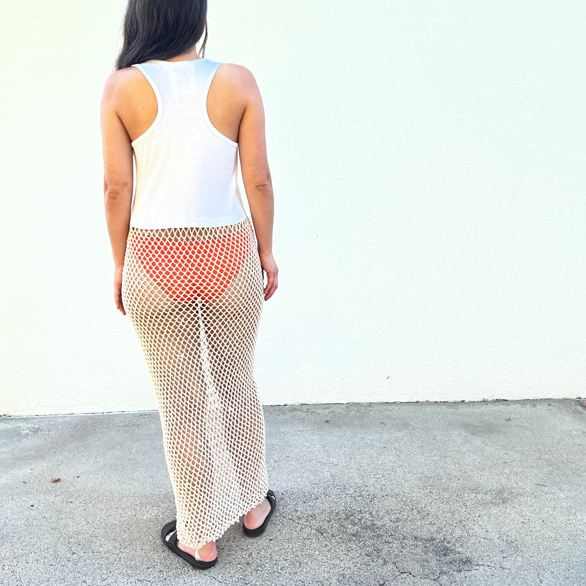 TRS Net Tank Dress