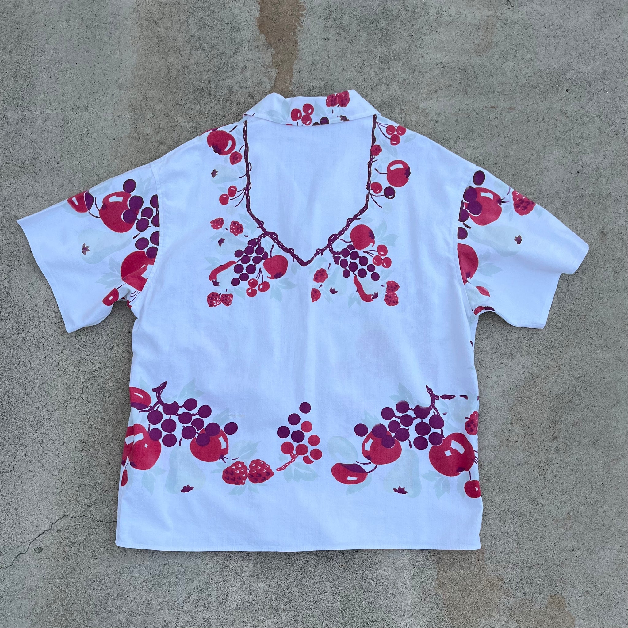 L/XL Tablecloth Shirt - Fruit bowl