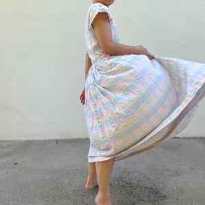 Cotton Plaid Dress