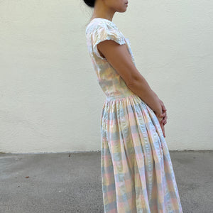 Cotton Plaid Dress