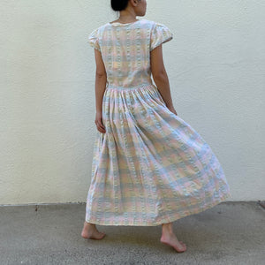 Cotton Plaid Dress