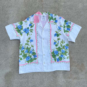 L/XL Tablecloth Shirt - Morning Glory