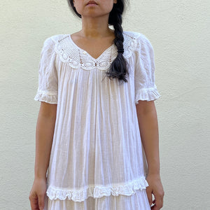 Cotton Tiered Dress