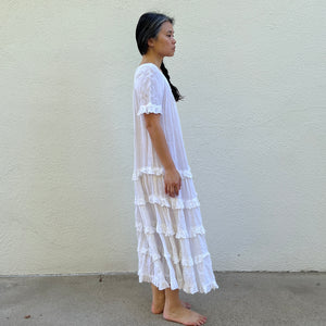 Cotton Tiered Dress