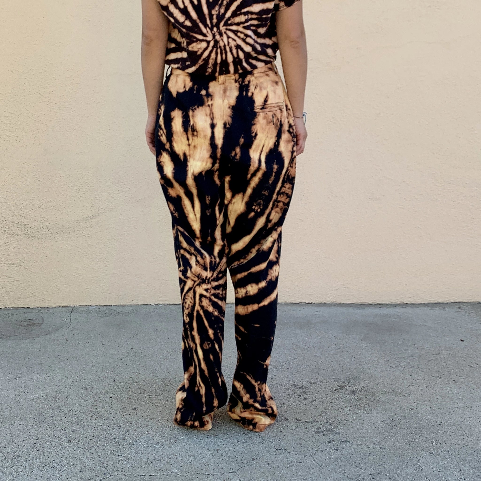 TRS Tie Dye Cotton Trousers - 28 1/2" Waist