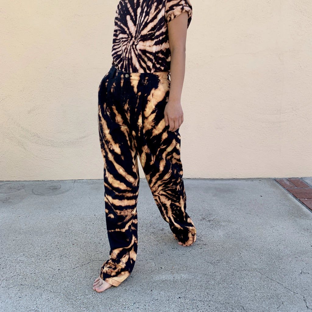 TRS Tie Dye Cotton Trousers - 28 1/2" Waist