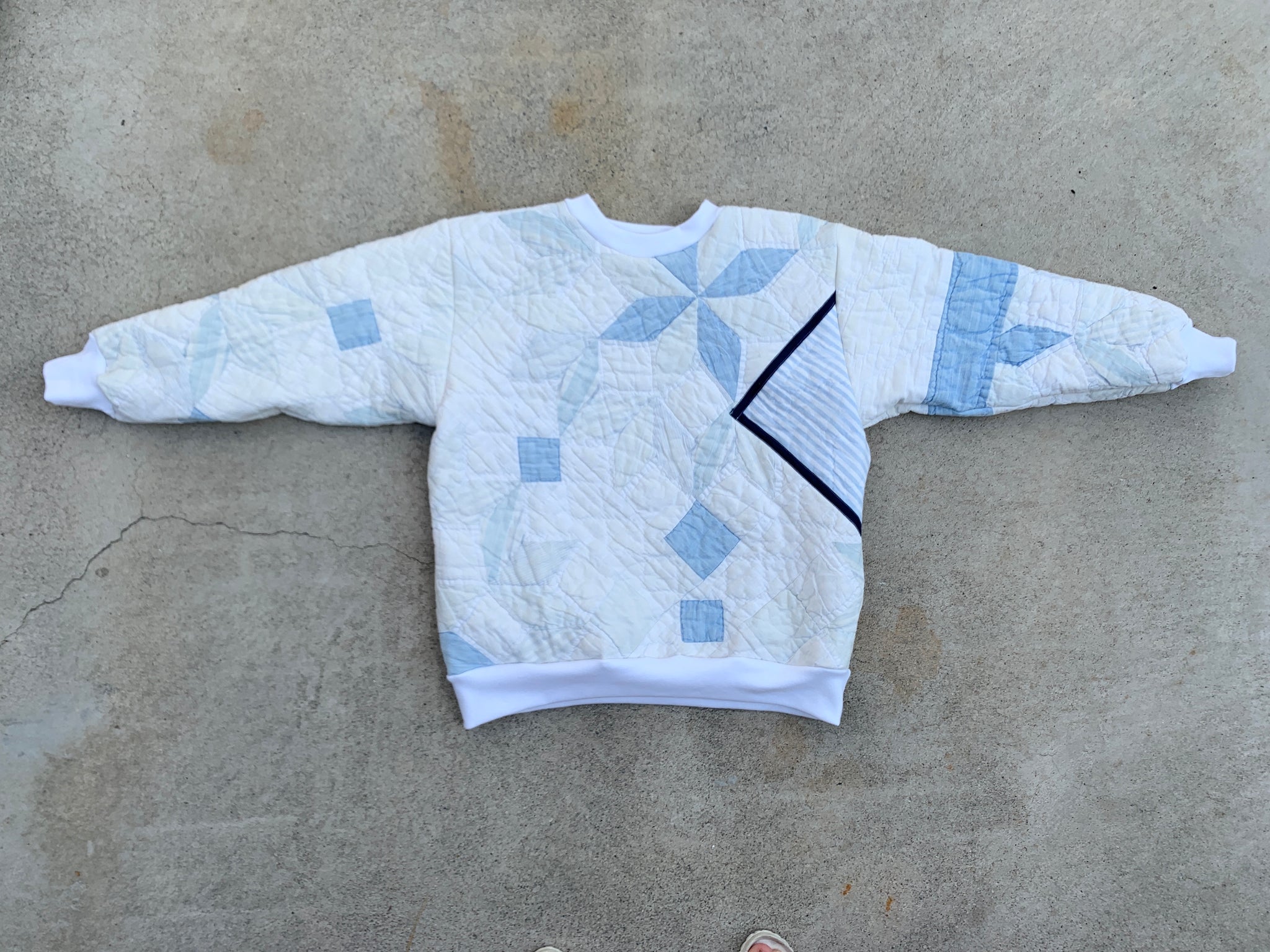 The Classic Crew Neck - Quilted Star