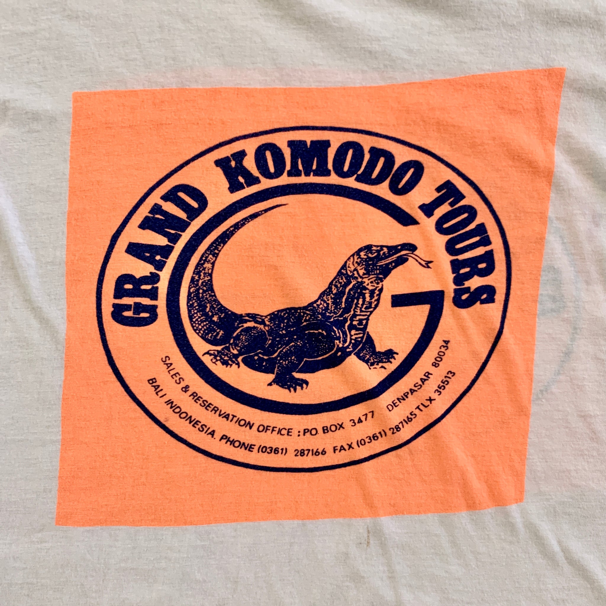 Grand Komodo Tours Tee - Vintage