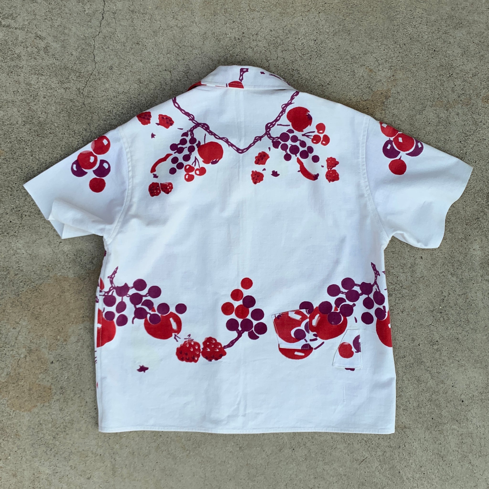 S/M Tablecloth Shirt - Cherry Bomb