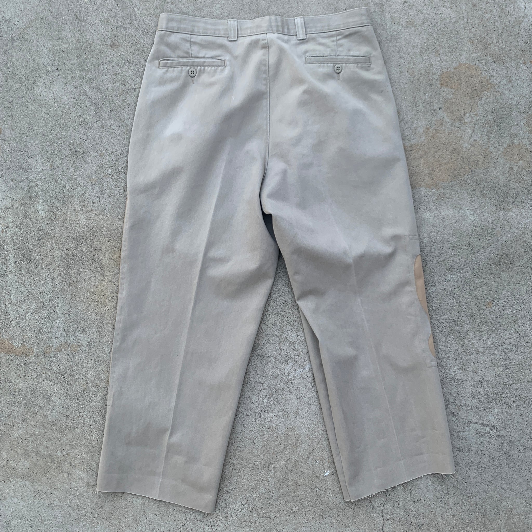 Khakis - Patched 34”W x 25 1/2”L