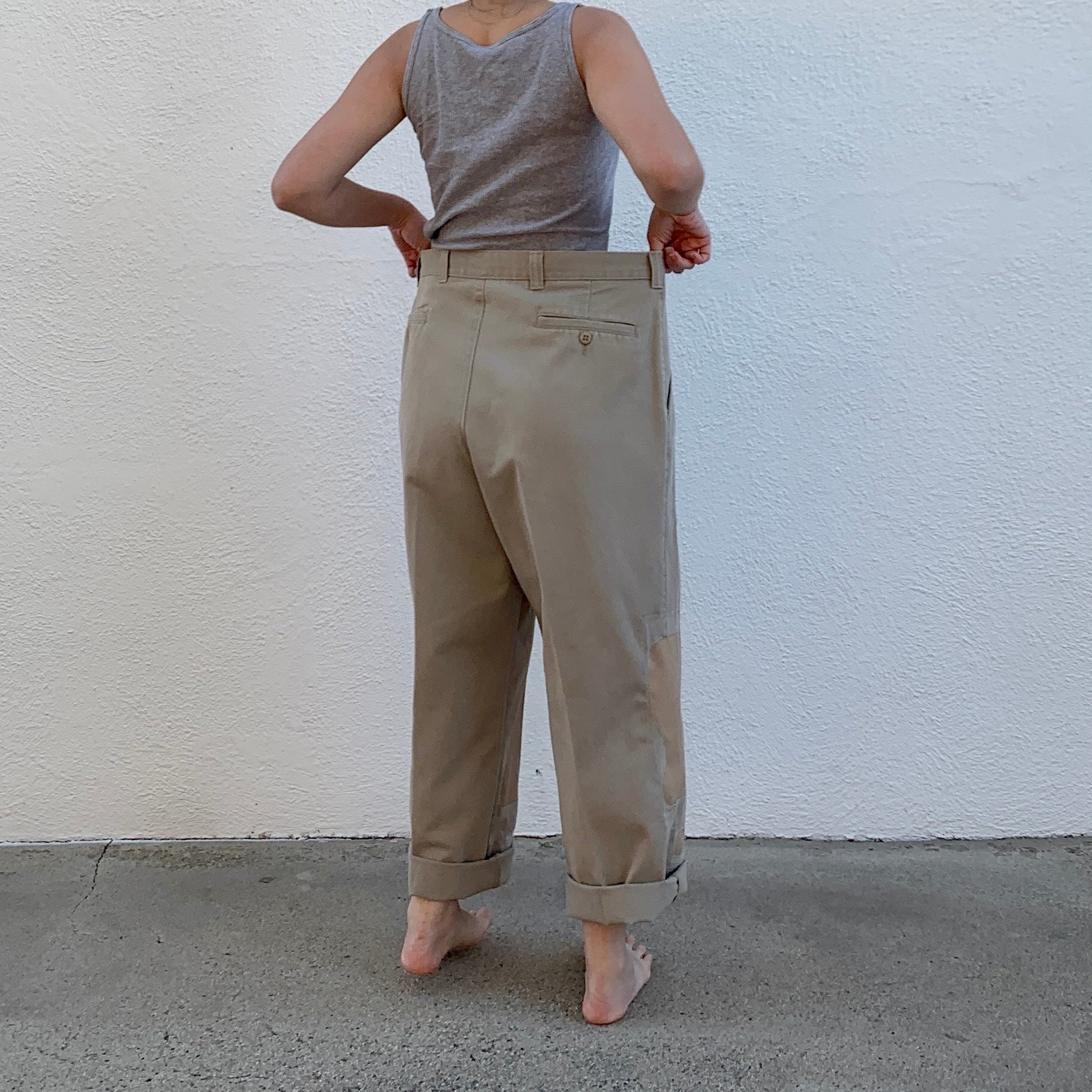 Khakis - Patched 34”W x 25 1/2”L