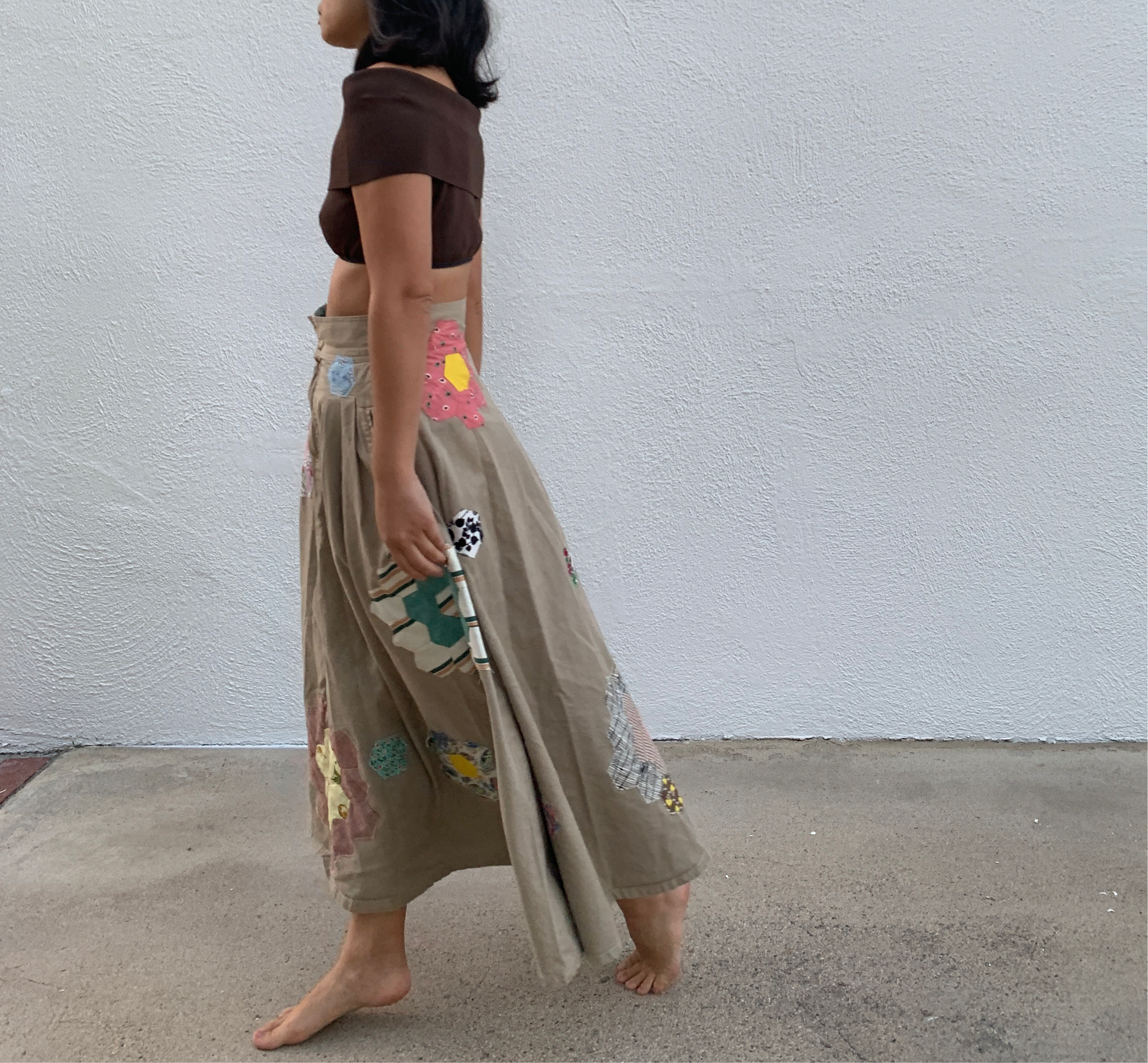 Safari Skirt - Grandmothers flower garden