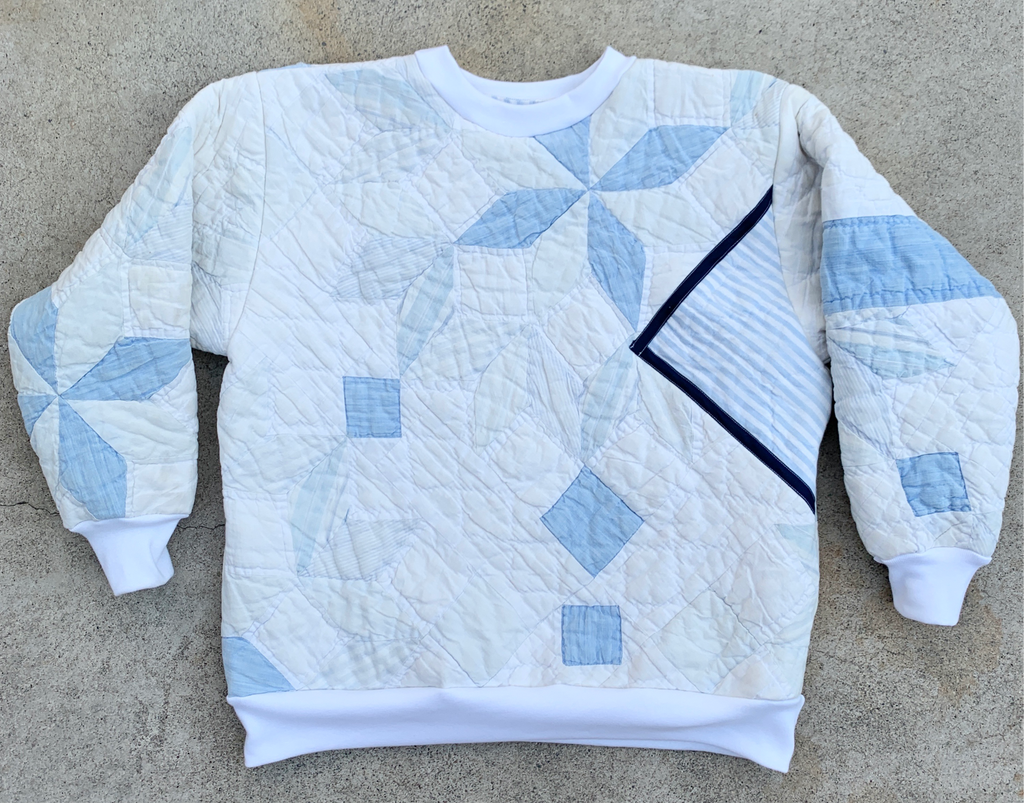 The Classic Crew Neck - Quilted Star