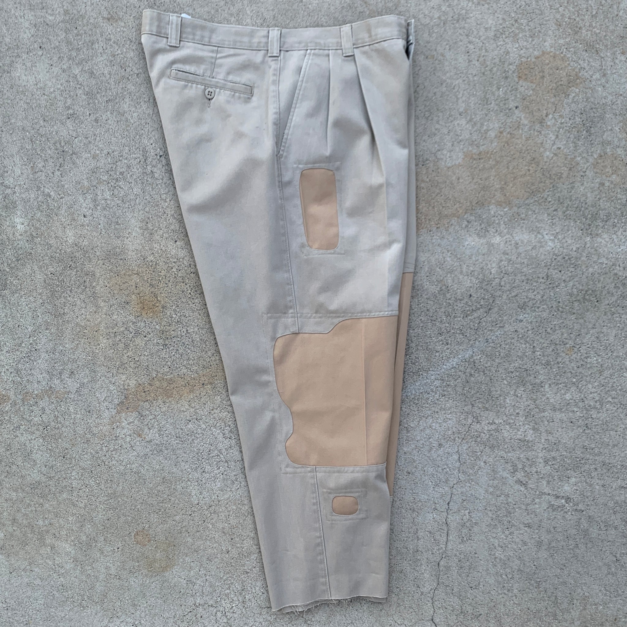 Khakis - Patched 34”W x 25 1/2”L