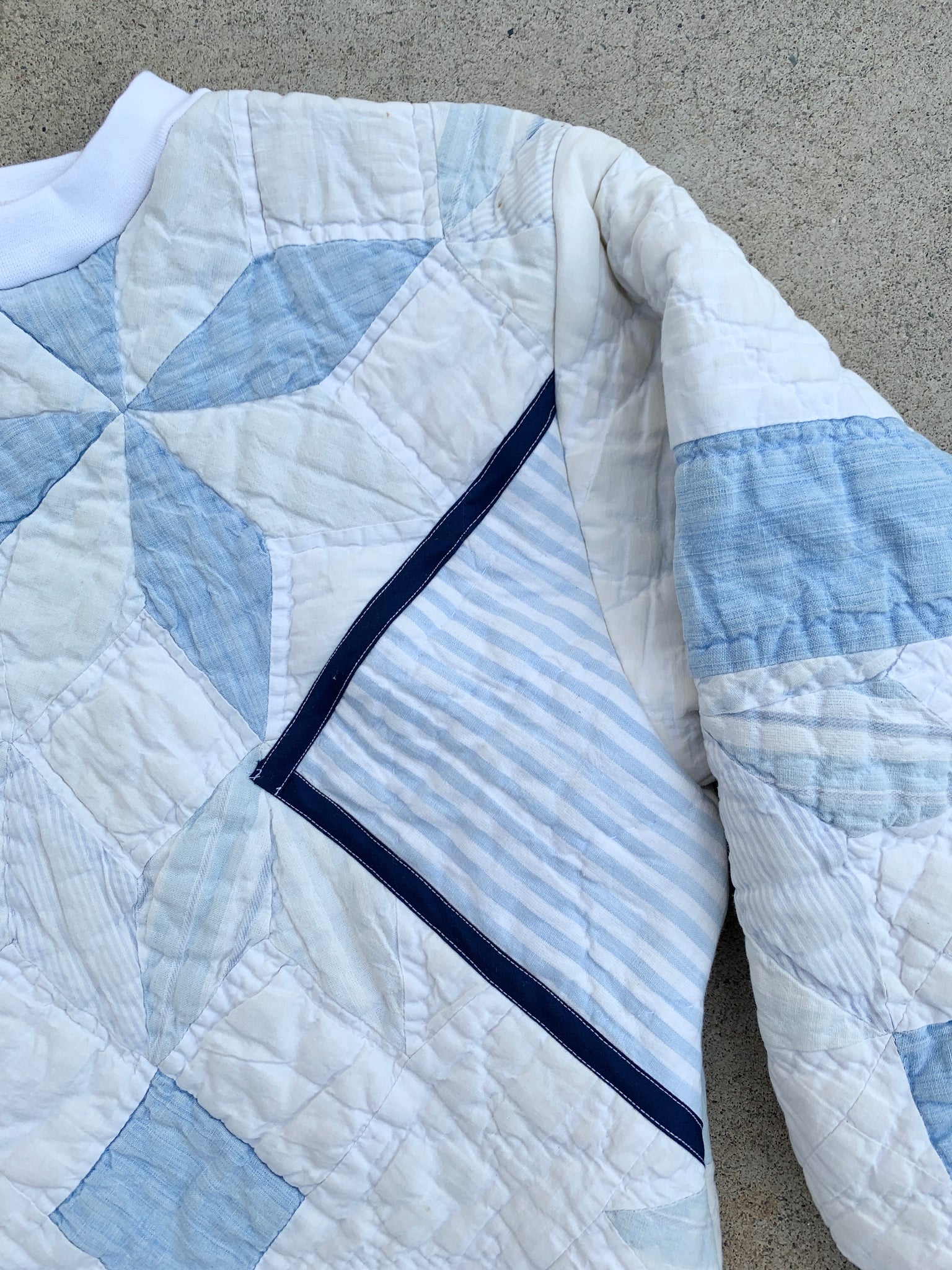The Classic Crew Neck - Quilted Star