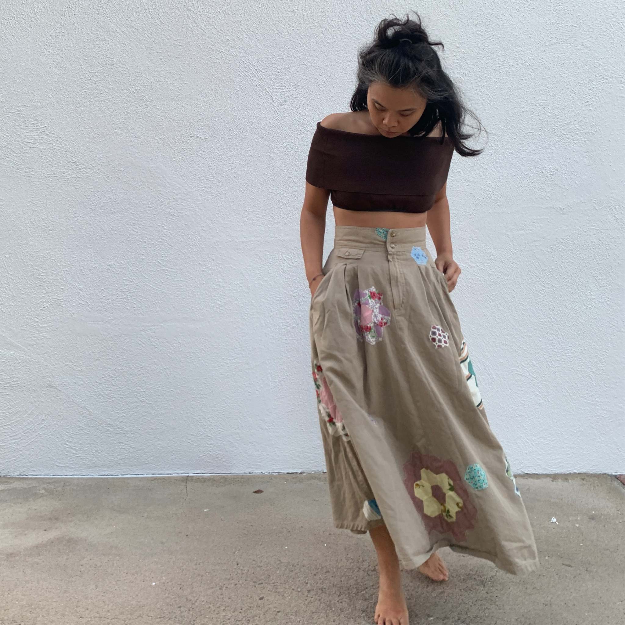 Safari Skirt - Grandmothers flower garden