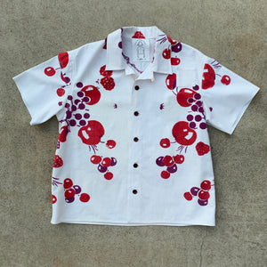 S/M Tablecloth Shirt - Cherry Bomb