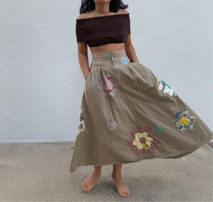 Safari Skirt - Grandmothers flower garden