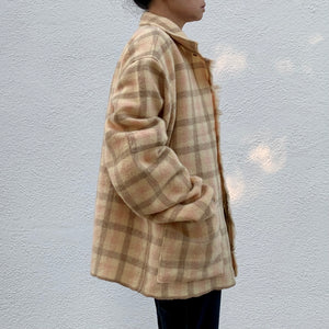 M/L Blanket Jacket - Pink/Brown