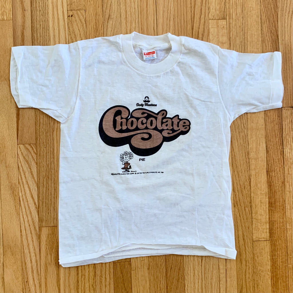 Peanuts ‘Chocolate’ Tee - Vintage